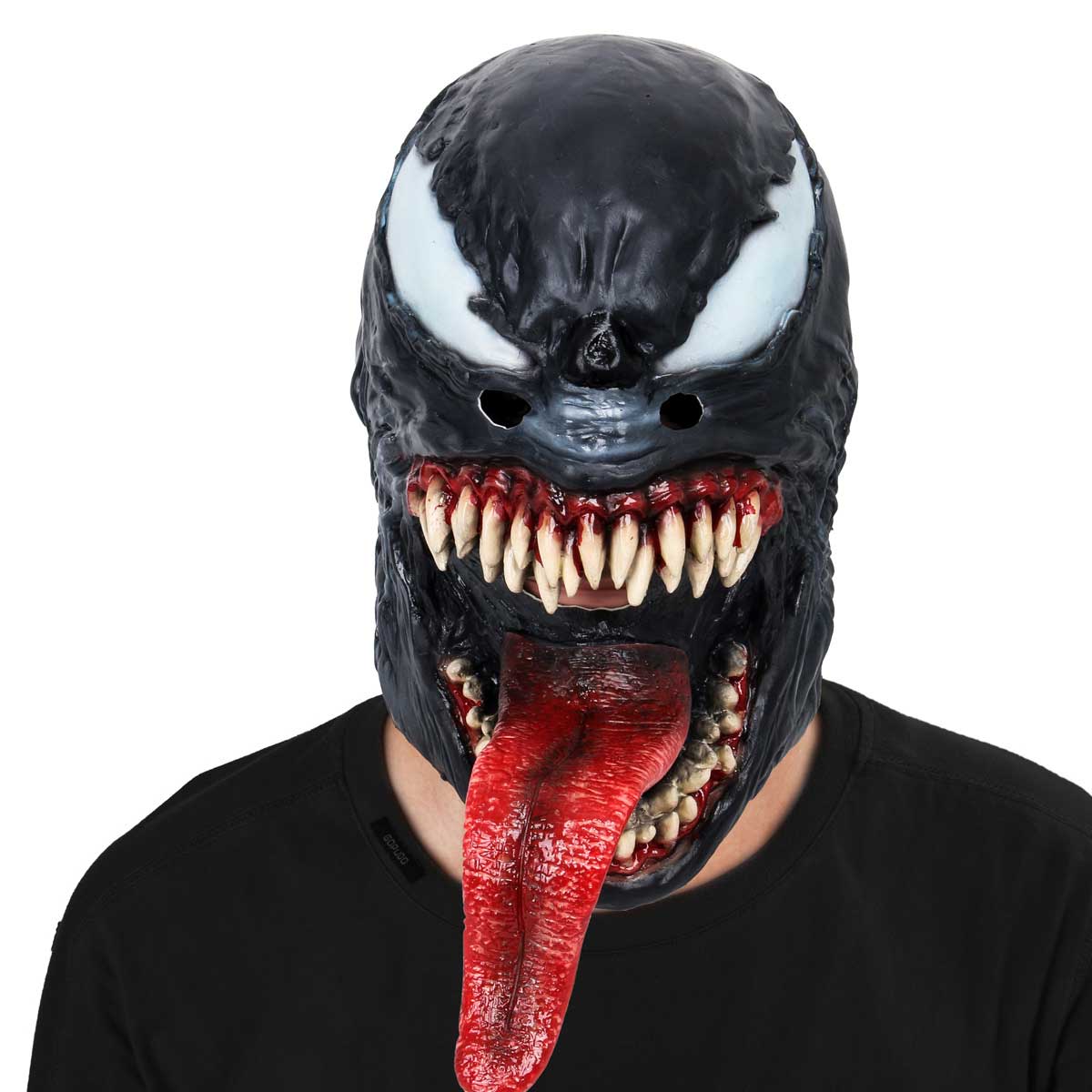 New The Venom Spiderman Mask Cosplay Edward Brock Venom Latex Masks Halloween 