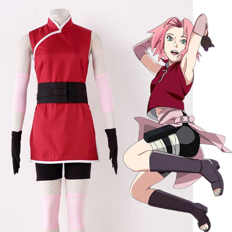 18++ Naruto sakura costume diy info